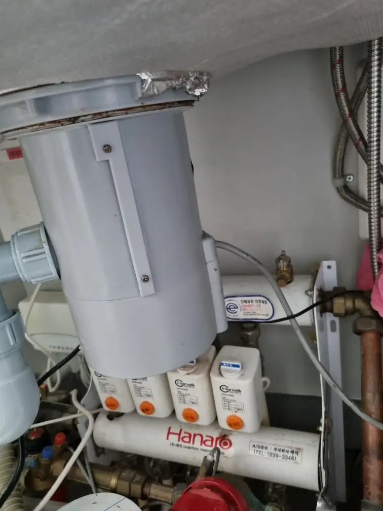 싱크대 배수구통 교체, 배수 구멍과 누수 한 번에 해결